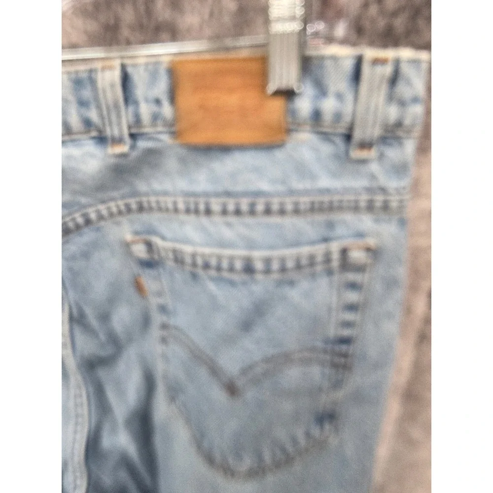 Vintage 90s Levi's 880 Jeans Men 36 X36 Blue Straight Lightwash USA Tag 38x36